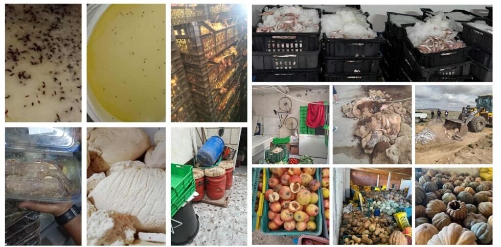 Tunisie : 29 tonnes de denrées et 4000 litres d’eau impropre saisis